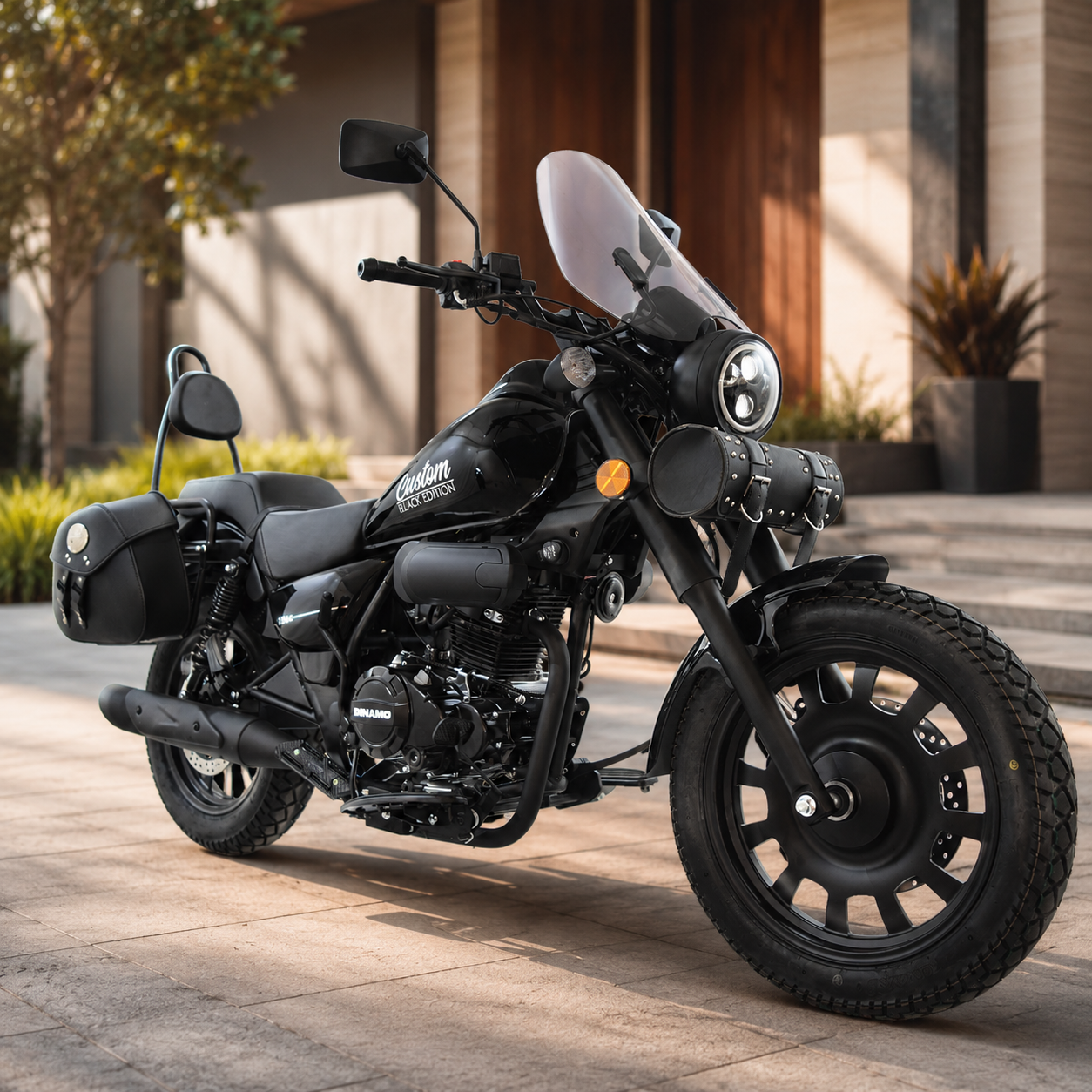 Custom Black 175 cc